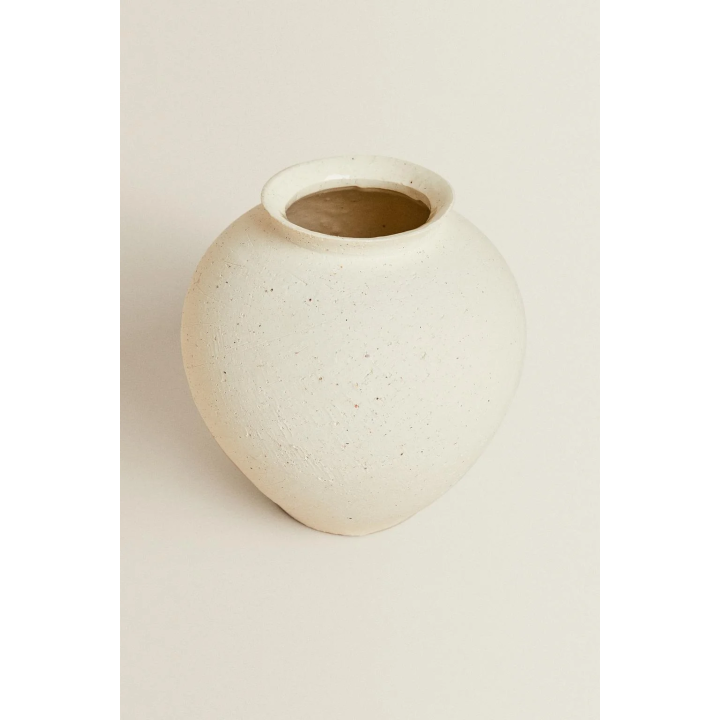 TEXTURED CERAMIC VASE