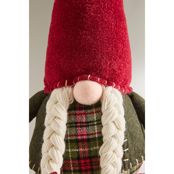 Рождественский дверной останавливающий гном