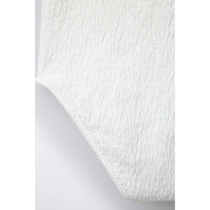 Купальник с вышивкой и текстурой, 2-6 лет