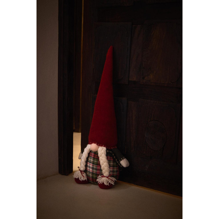 Рождественский дверной останавливающий гном