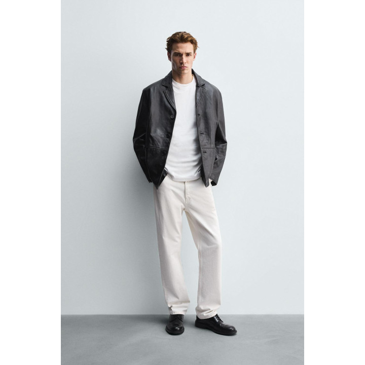 КОЖАНЫЙ БЛЕЙЗЕР