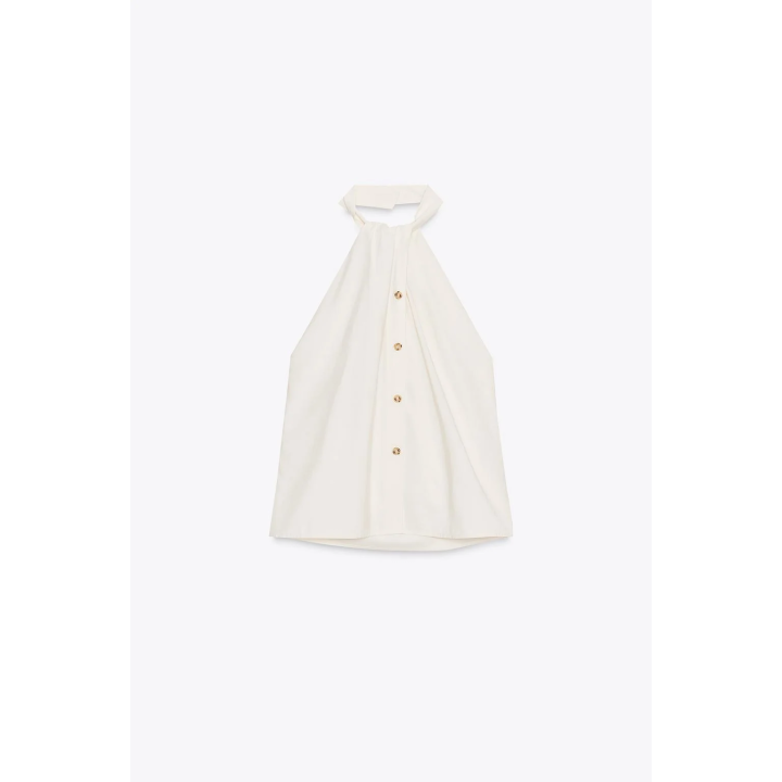 ТОП-ЖИЛЕТ С ГОРЛОВИНОЙ ХАЛТЕР