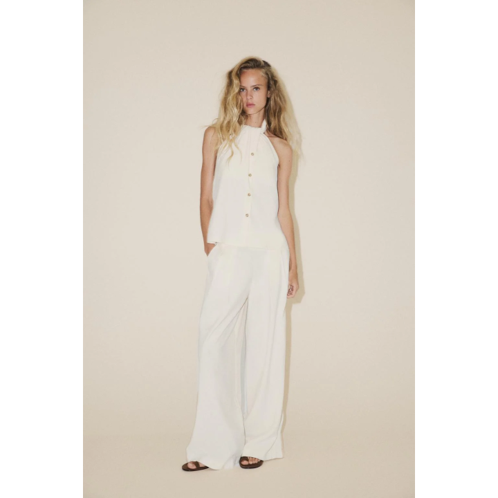 ТОП-ЖИЛЕТ С ГОРЛОВИНОЙ ХАЛТЕР