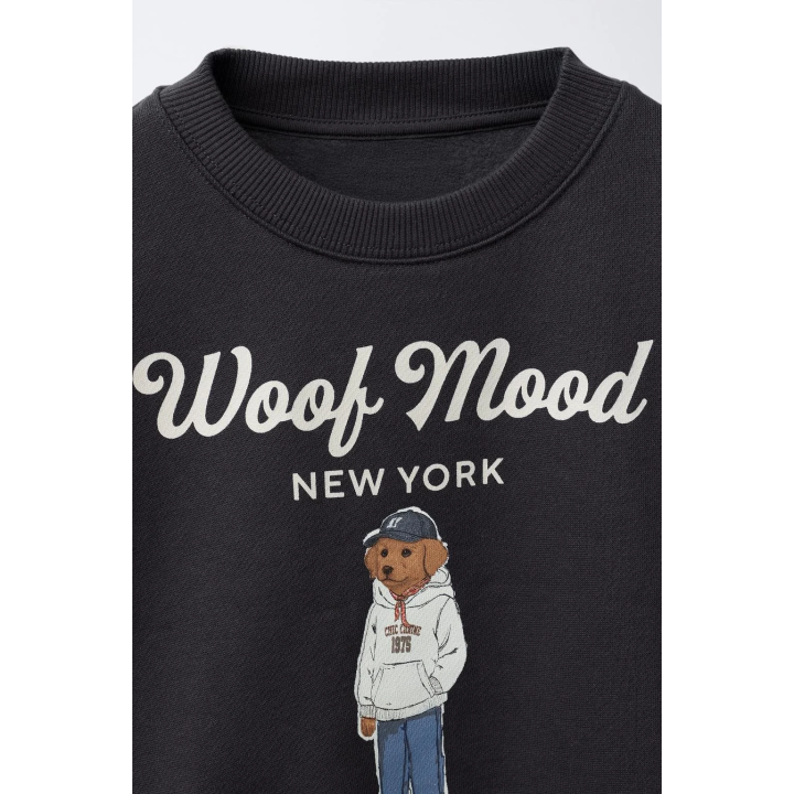 ТОЛСТОВКА С ПРИНТОМ «СОБАКА»