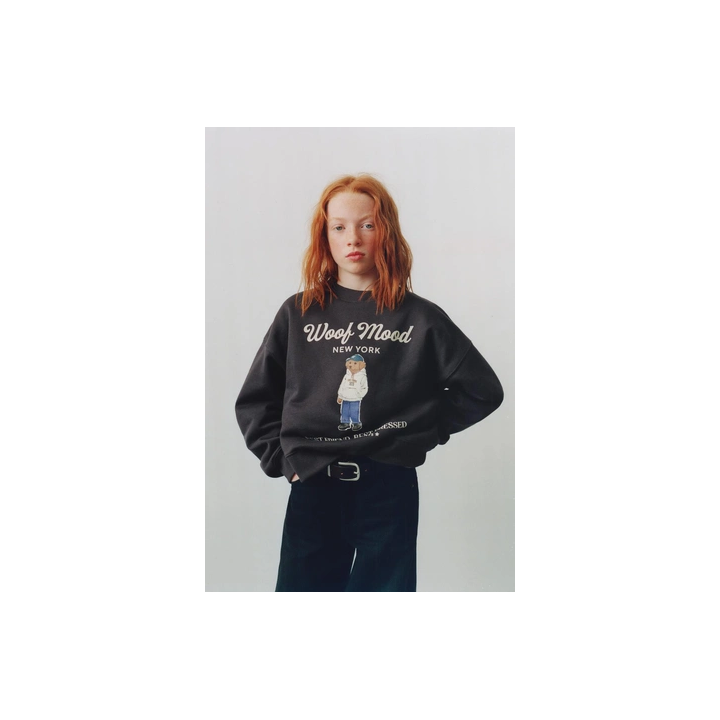 ТОЛСТОВКА С ПРИНТОМ «СОБАКА»