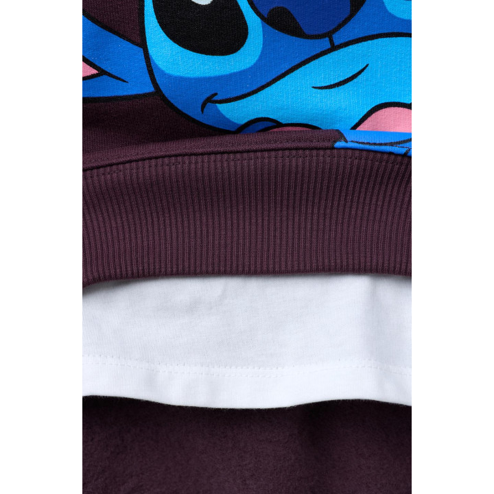 Худи с длинным рукавом lilo & stitch © disney