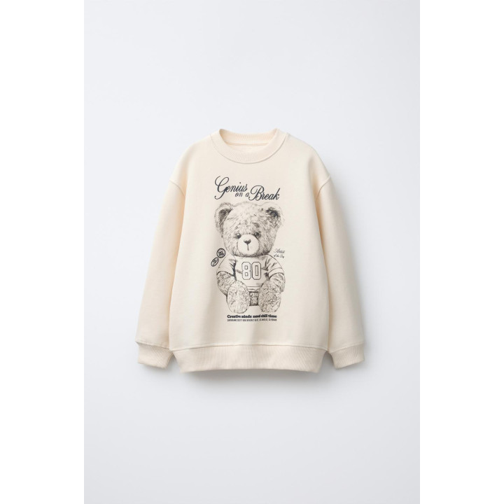 ТОЛСТОВКА С ПРИНТОМ «МЕДВЕЖОНОК»