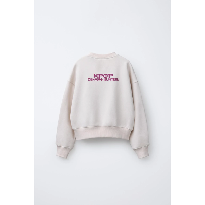 Толстовка с принтом kpop demon hunters™ netflix ©