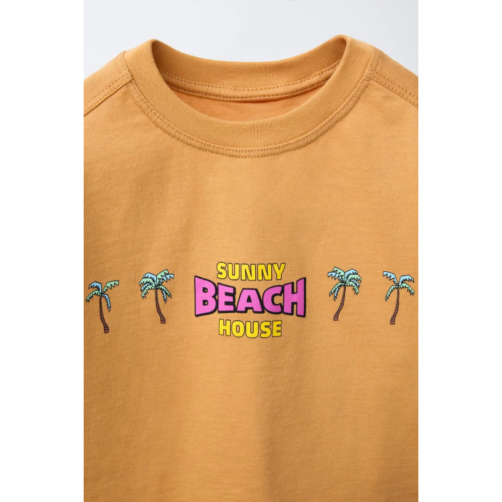 ФУТБОЛКА С ПРИНТОМ «ПАЛЬМЫ»