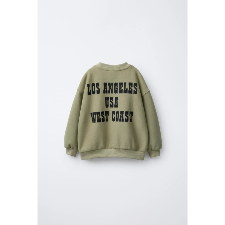 ТОЛСТОВКА С ТЕКСТОВЫМ ПРИНТОМ