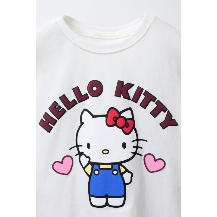 Футболка с принтом hello kitty © sanrio