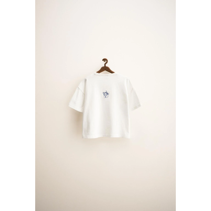 ZARA TIMELESS — ФУТБОЛКА С ВЫШИВКОЙ ORFAYO ©