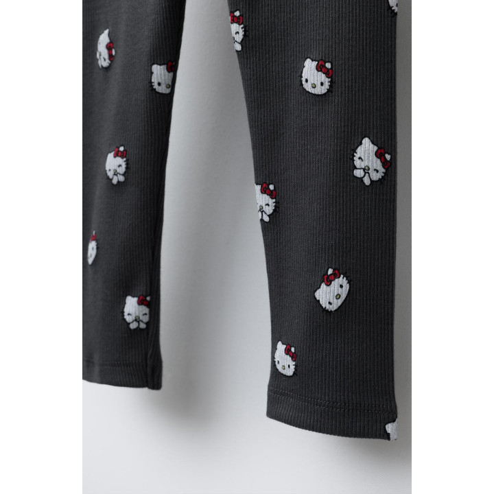 ЛЕГГИНСЫ HELLO KITTY © SANRIO В РУБЧИК