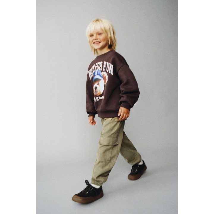 ТОЛСТОВКА С ПРИНТОМ «МЕДВЕЖОНОК»