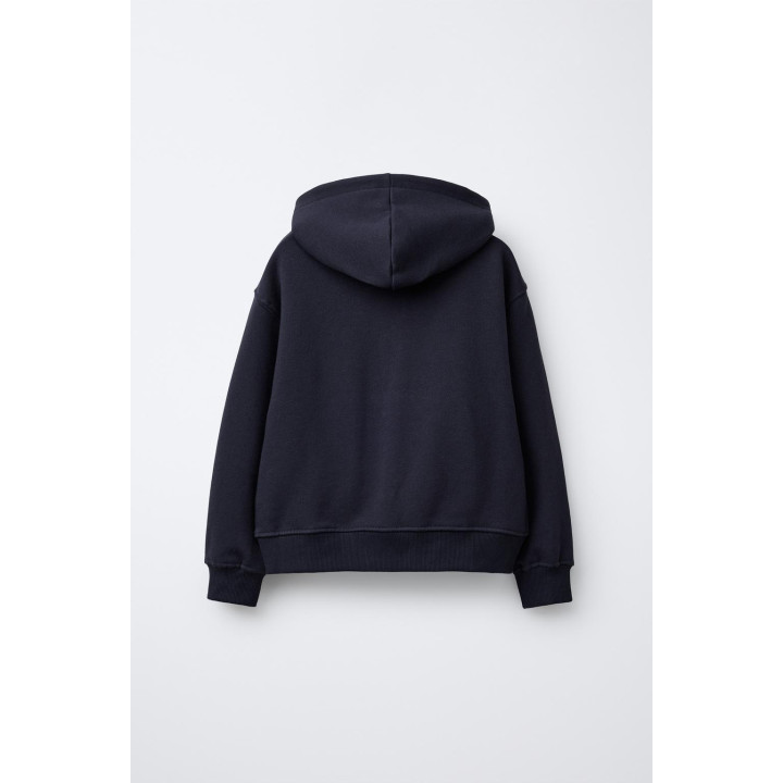 ТОЛСТОВКА НА МОЛНИИ С ВЫШИВКОЙ «МЕДВЕДЬ»