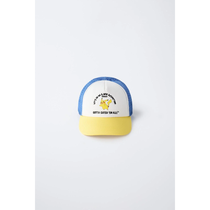 Бейсболка с изображением покемона пикачу