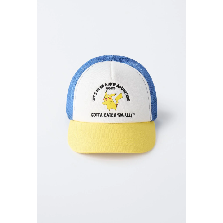 Бейсболка с изображением покемона пикачу