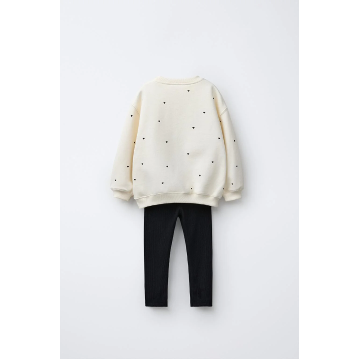 КОМПЛЕКТ ИЗ ТОЛСТОВКИ И ЛЕГГИНСОВ В РУБЧИК LILO & STITCH © DISNEY