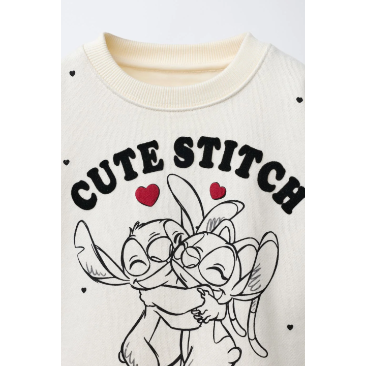 КОМПЛЕКТ ИЗ ТОЛСТОВКИ И ЛЕГГИНСОВ В РУБЧИК LILO & STITCH © DISNEY