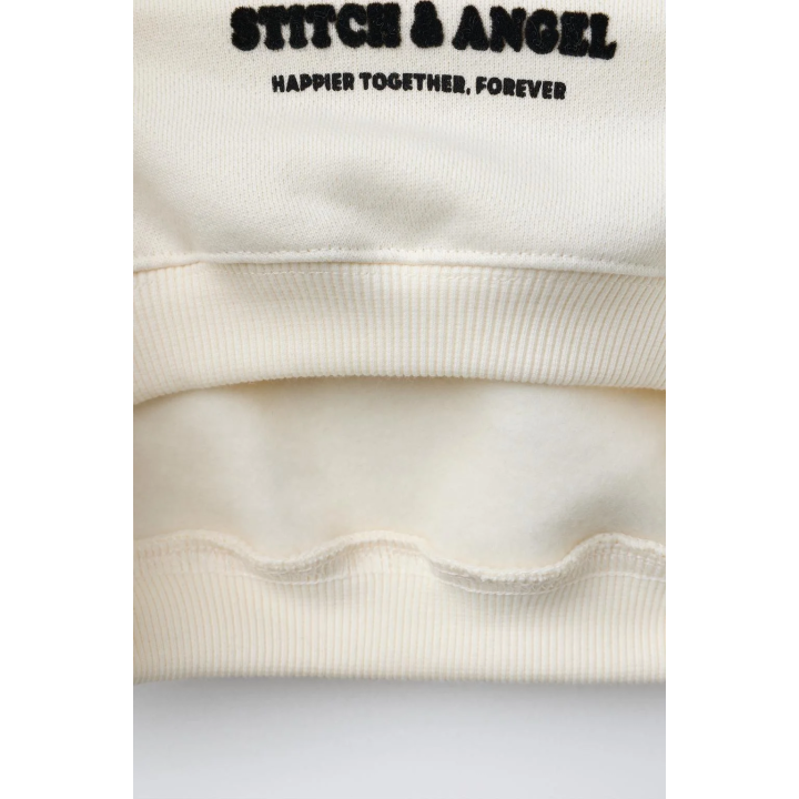 КОМПЛЕКТ ИЗ ТОЛСТОВКИ И ЛЕГГИНСОВ В РУБЧИК LILO & STITCH © DISNEY