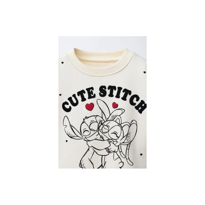 КОМПЛЕКТ ИЗ ТОЛСТОВКИ И ЛЕГГИНСОВ В РУБЧИК LILO & STITCH © DISNEY