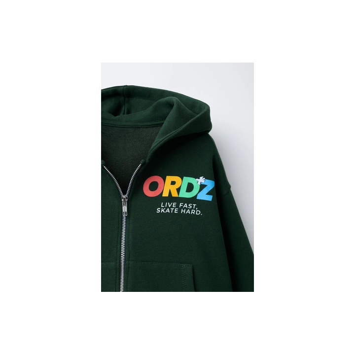 ТОЛСТОВКА НА МОЛНИИ С НАДПИСЬЮ