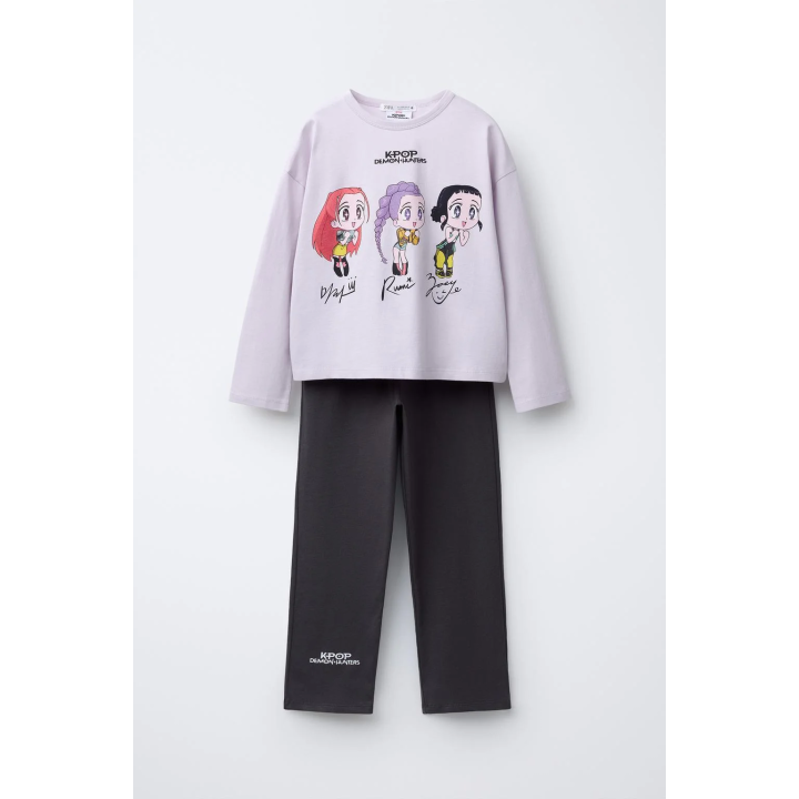 6-14 ЛЕТ/ПИЖАМА KPOP DEMON HUNTERS™ NETFLIX ©