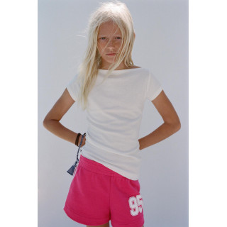 БЕРМУДЫ С НАДПИСЬЮ И ЛАМПАСАМИ