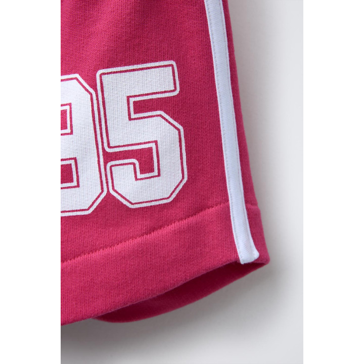 БЕРМУДЫ С НАДПИСЬЮ И ЛАМПАСАМИ