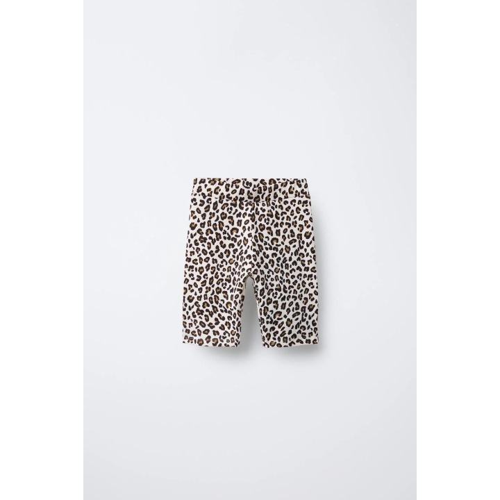 ШОРТЫ-ВЕЛОСИПЕДКИ С АНИМАЛИСТИЧЕСКИМ ПРИНТОМ