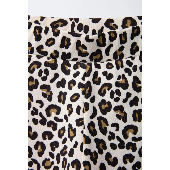 ШОРТЫ-ВЕЛОСИПЕДКИ С АНИМАЛИСТИЧЕСКИМ ПРИНТОМ