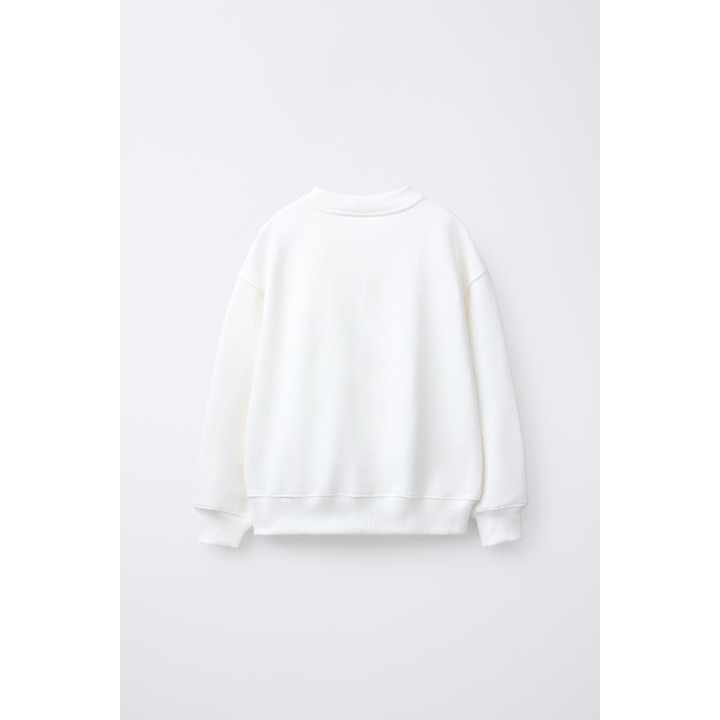 ТОЛСТОВКА С ТЕКСТОМ И БАНТИКАМИ