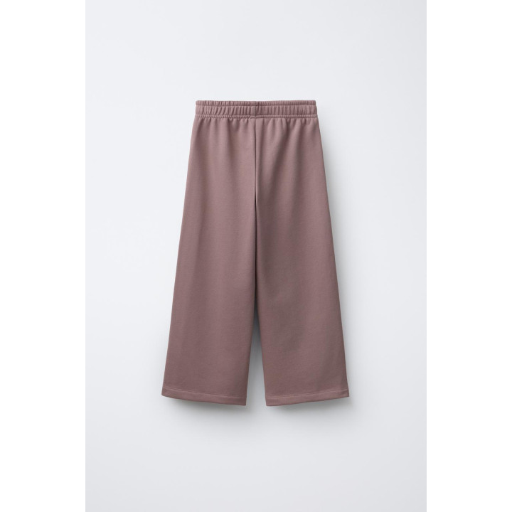 СПОРТИВНЫЕ БРЮКИ WIDE LEG ИЗ МЯГКОЙ ТКАНИ