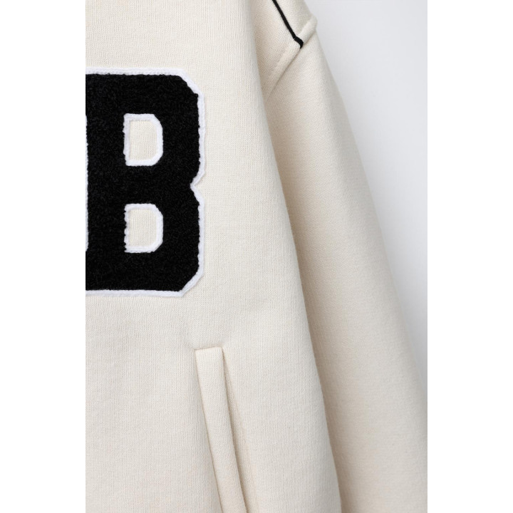 ФЛИСОВЫЙ БОМБЕР С ВЫШИВКОЙ