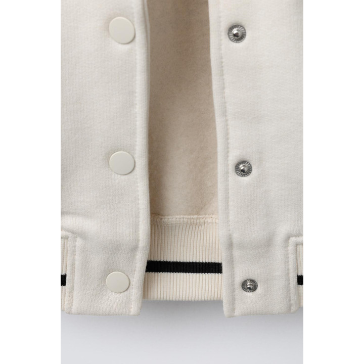 ФЛИСОВЫЙ БОМБЕР С ВЫШИВКОЙ