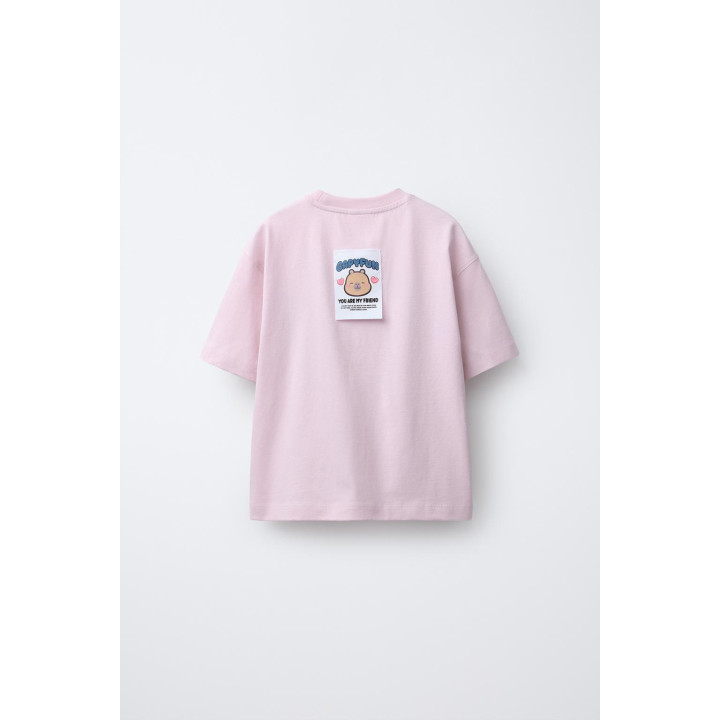 ФУТБОЛКА С ПРИНТОМ «КАПИБАРА CAPYFUN ©»