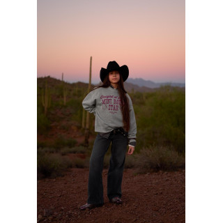 ТОЛСТОВКА С НАДПИСЬЮ COWGIRL