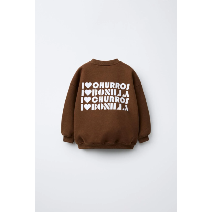 BONILLA A LA VISTA ® X ZARA PRINTED SWEATSHIRT