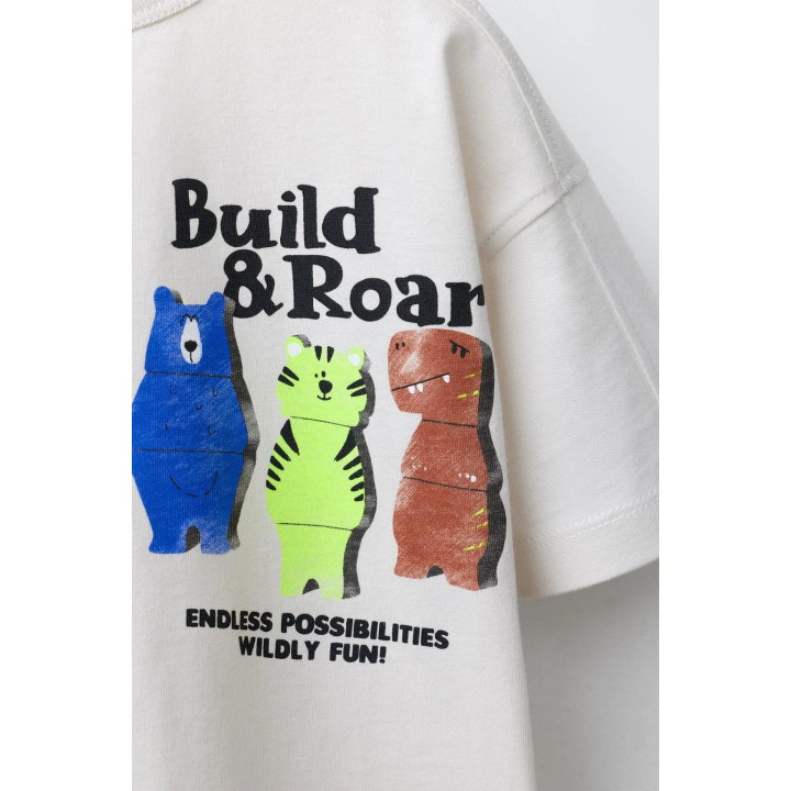 ФУТБОЛКА С ПРИНТОМ «МЕДВЕДИ»