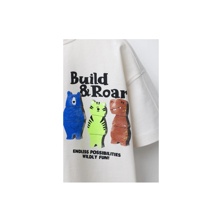 ФУТБОЛКА С ПРИНТОМ «МЕДВЕДИ»