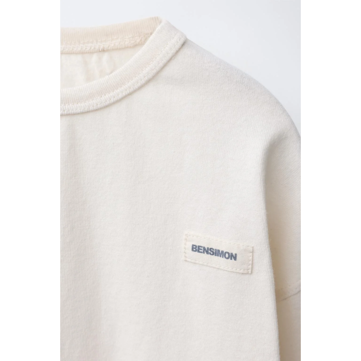 Футболка с лейблом bensimon ® x zara