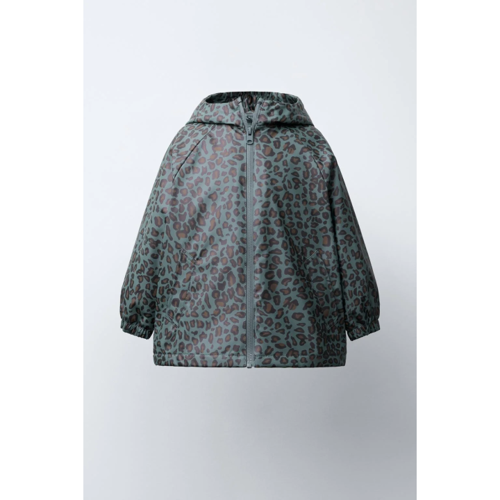 ПРОРЕЗИНЕННЫЙ ДОЖДЕВИК С ПРИНТОМ «ЖИВОТНЫЕ» WATER RESISTANT