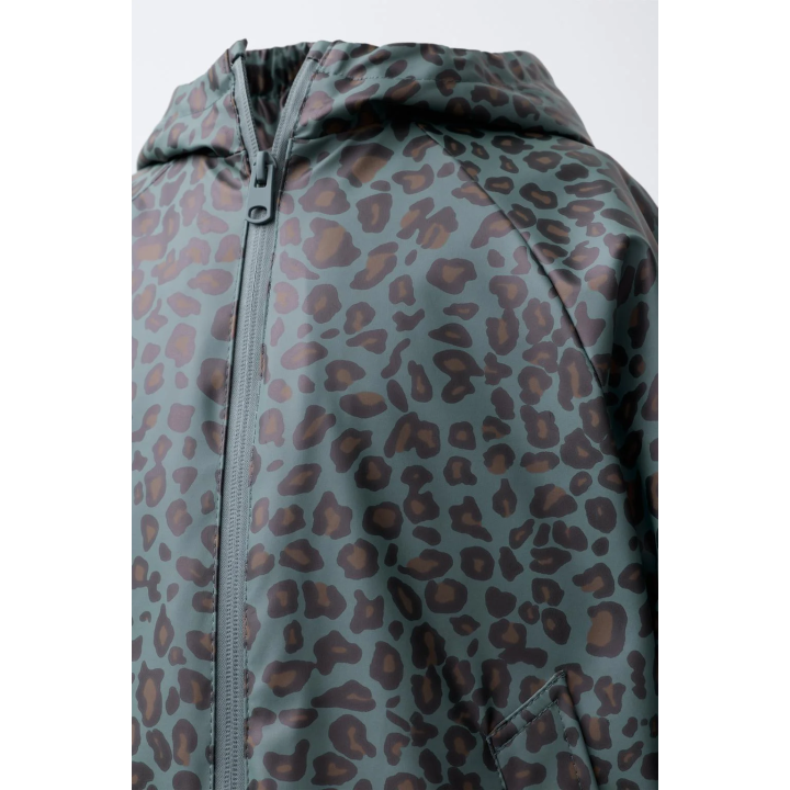 ПРОРЕЗИНЕННЫЙ ДОЖДЕВИК С ПРИНТОМ «ЖИВОТНЫЕ» WATER RESISTANT