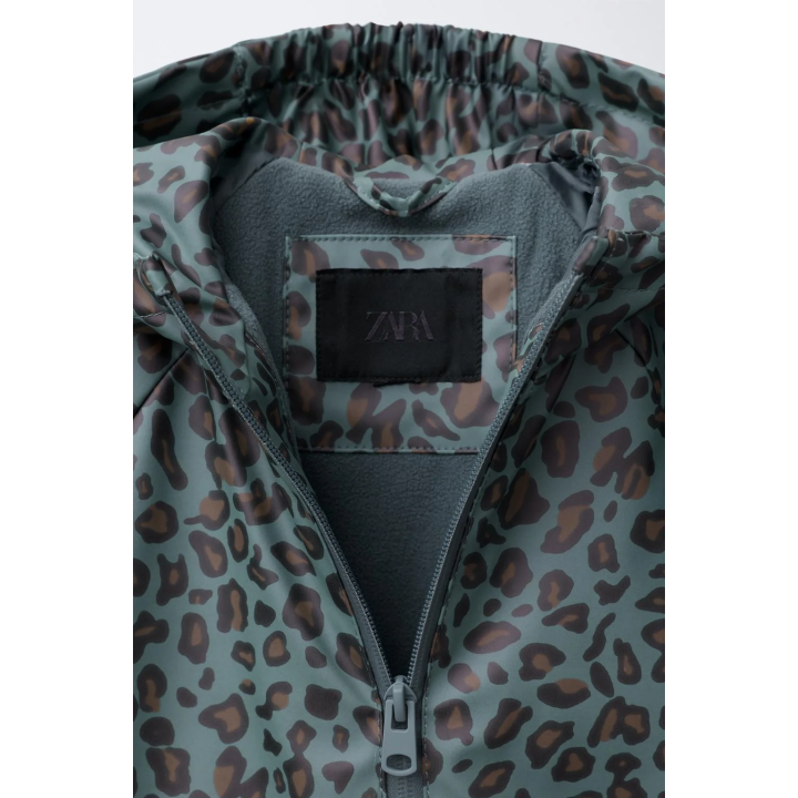 ПРОРЕЗИНЕННЫЙ ДОЖДЕВИК С ПРИНТОМ «ЖИВОТНЫЕ» WATER RESISTANT