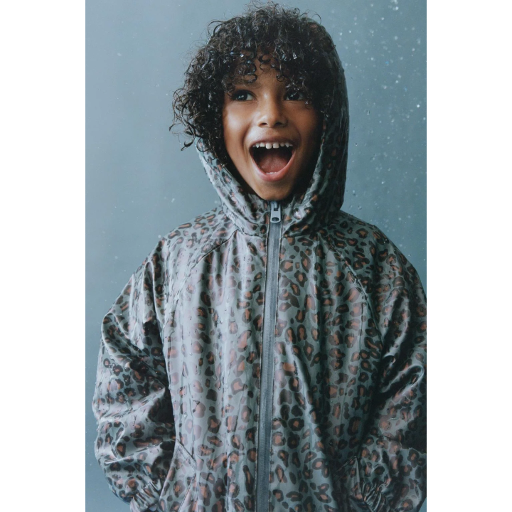 ПРОРЕЗИНЕННЫЙ ДОЖДЕВИК С ПРИНТОМ «ЖИВОТНЫЕ» WATER RESISTANT