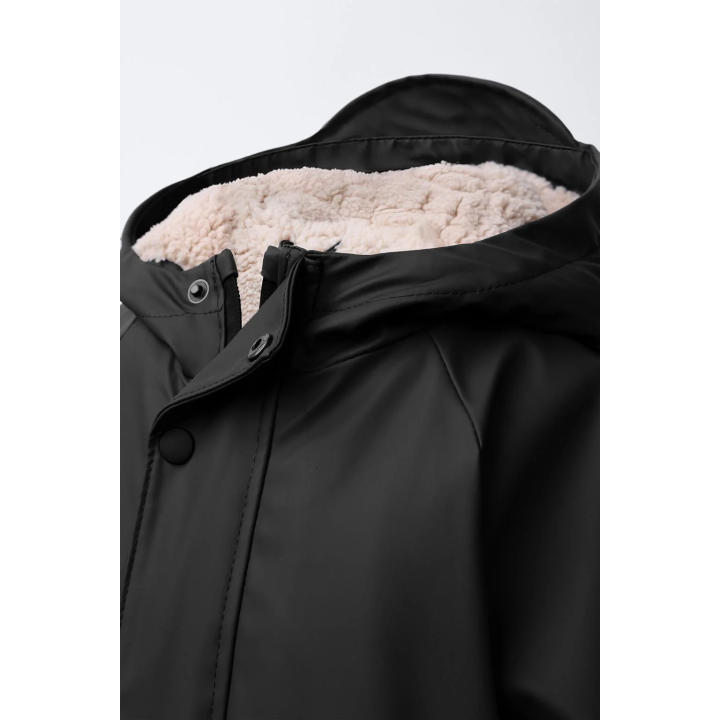 ПРОРЕЗИНЕННАЯ КУРТКА WATER REPELLENT НА ОВЧИНЕ