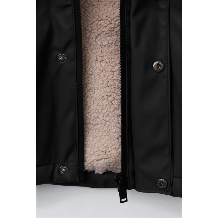 ПРОРЕЗИНЕННАЯ КУРТКА WATER REPELLENT НА ОВЧИНЕ