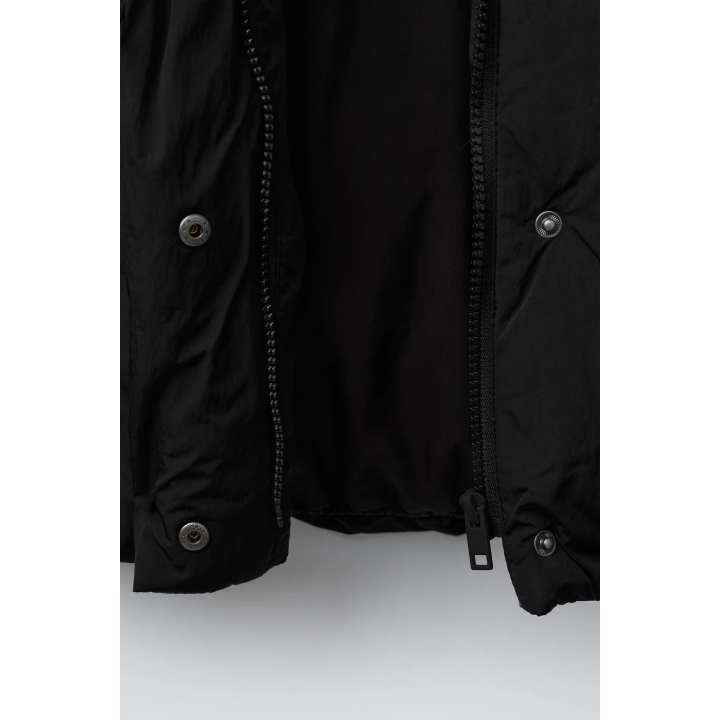 ДВУБОРТНОЕ ПАЛЬТО С КАПЮШОНОМ И БАНТИКАМИ