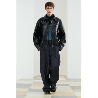 Кожаная куртка lthr bkr jktc