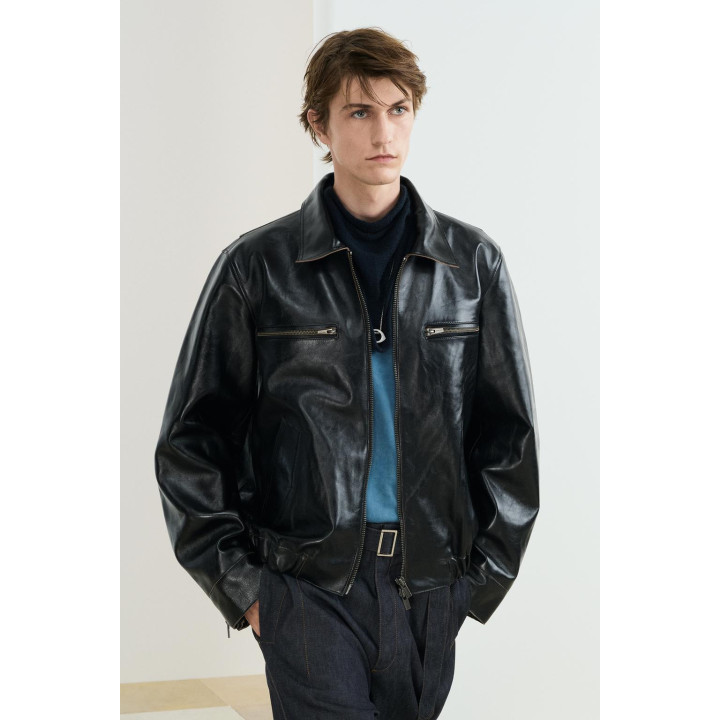 Кожаная куртка lthr bkr jktc